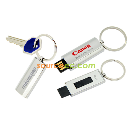USB Flash Drive with Key Holder