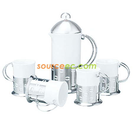 Ceramic Teapot Set (5 in 1)