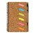 Eco Notebook With Post It Notes& Pen 