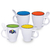 400ML Coloured Mug & Spoon