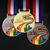 Colorful Marathon Medal