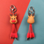 Creative Cartoon Christmas Charging Cable with Keychain