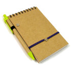 Recycled Notebook With Recycled Pen
