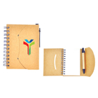 Eco Notebook With Pen (Pocket Size)