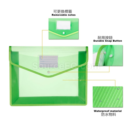 Large Capacity Plastic Expandable File Folder