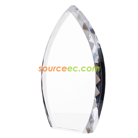 Tear Drop Crystal Award