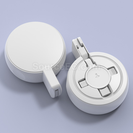Multifunctional Three-In-One Charging Cable