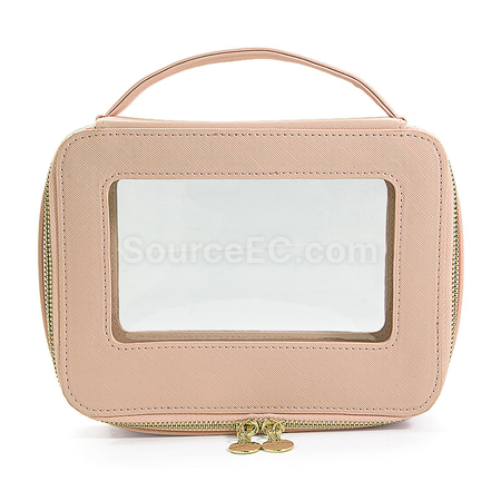 Transparent Hand-held Makeup Bag