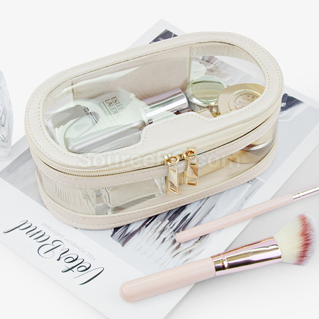 Transparent Hand-held Makeup Bag