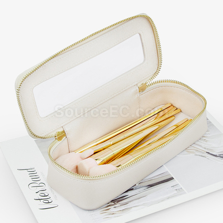 Transparent Hand-held Makeup Bag