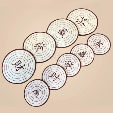 Luffa Sponge Cup Mat