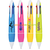 Candy - Push Action Multi Function 4 Cols Ball Plastic Pen