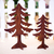 Decorative Wooden Christmas Tree
