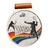 Colorful Badminton Medal