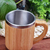 Stainless Steel Bamboo Cup