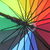 16 Colors Straight Umbrella