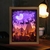 Light And Shadow Creative Wooden Photo Frame Paper Carving Lamp