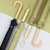 16Bone Wooden Handle Straight Umbrella