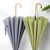 16Bone Wooden Handle Straight Umbrella