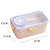 Transparent Salad Lunch Box