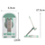 Rotating Transparent Adjustable Folding Phone Holder