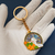 Moon-gazing Rabbit Keychain