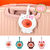 Cartoon PU Luggage Tag
