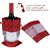 Window Linen Wine Bag