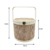 Handmade bamboo basket