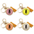 Simulated Bass Drum Keychain