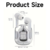 Transparent Bluetooth earphones