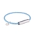 Engraved Magnetic Buckle Leather Rope Bracelet