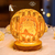 Hand-Folded Paper Sculpture Ball Lamp