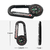Outdoor Compass Carabiner with Thermometer