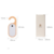 Human body sensing message light