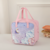 Handheld insulated lunch box bag