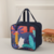 Handheld insulated lunch box bag