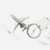 3D model airplane keychain