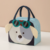 Insulated and refrigerated lunch box bag
