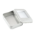 Square tin boxes with or without windows