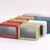 Square tin boxes with or without windows
