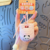 Unzip Cartoon Wooden Fish Pendant
