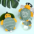 Turtle Stress Relief Squeeze Keychain