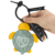 Turtle Stress Relief Squeeze Keychain