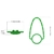 Anti-slip portable silicone water cup lanyard
