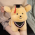 Graduation puppy plush toy