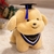 Graduation puppy plush toy