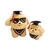 Graduation puppy plush toy
