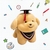 Graduation puppy plush toy