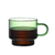 Colored Glass Coffee Cup